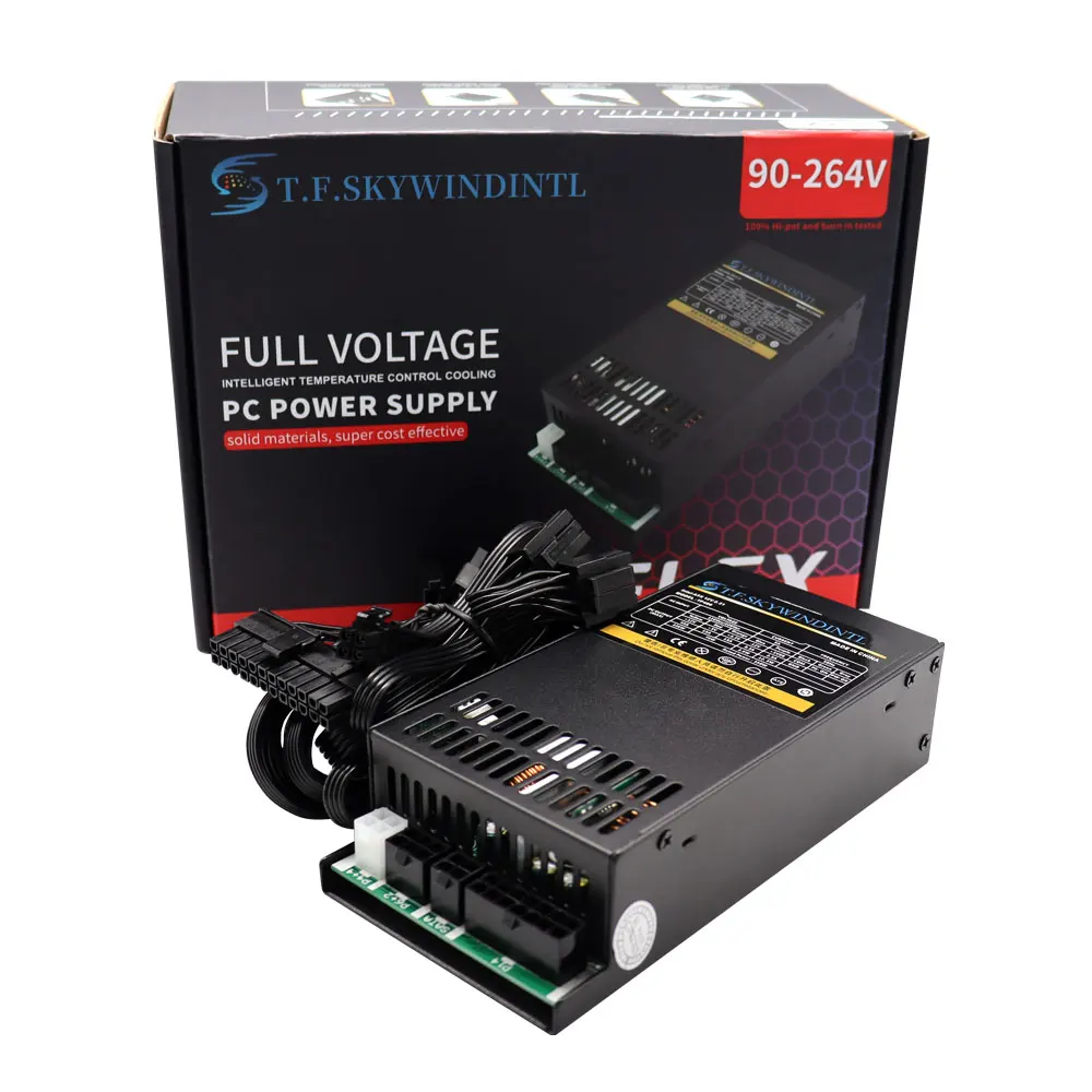 Fonte de Alimentação Modular Pequeno 1u Computador Psu Flex Atx 350 Watts para Itx Pfc Ativo para Pos Aio 110v 220v Flex K39 Mais 5v 350w 400w