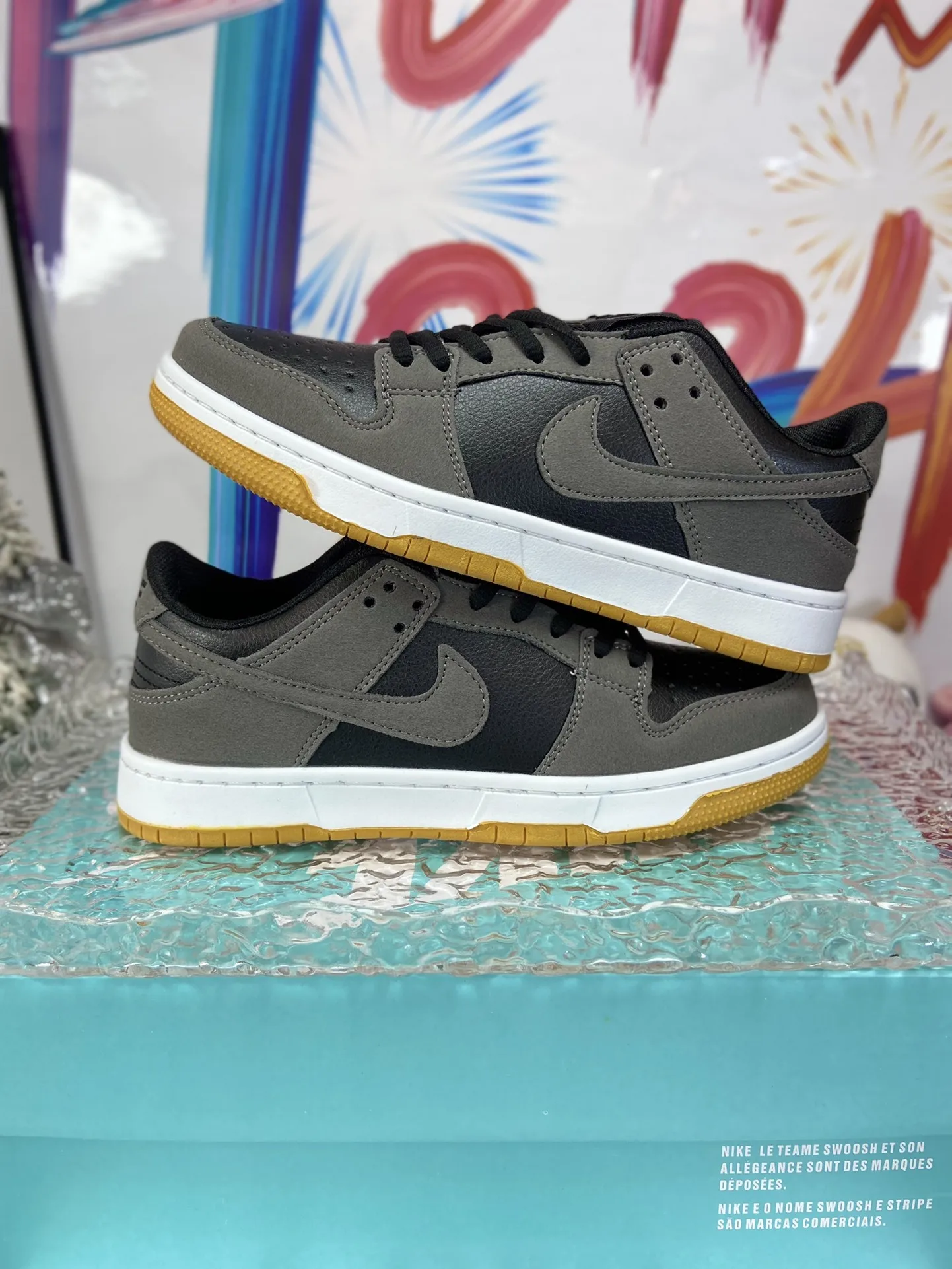 в стиле кроссовок Nike Низкая копия 1: 1