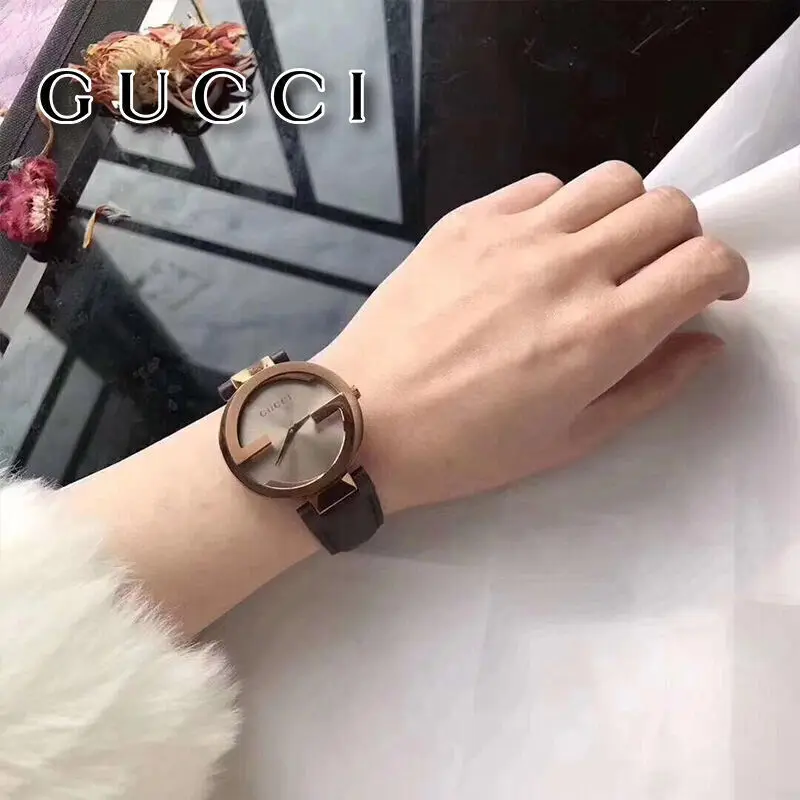 Женские часы в стиле GUCCI 2022 новые высококачественные полностью автоматические
