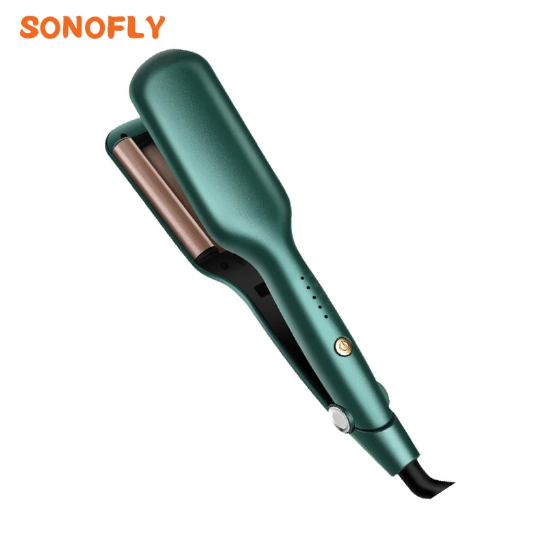 

SONOFLY Professional Ceramic Care Hair Curler 39W Low Power 4 Temperature Fast Heating Water Ripples Waver Styling Tools JF-762