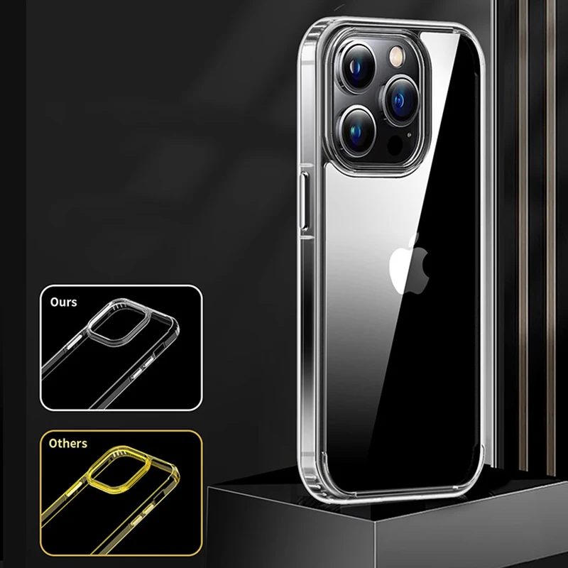 Clear Phone Case for iPhone 14 13 12 11 Pro Max XR X XS Max Silicone Soft Back Cover for iPhone 14 13 12 11 XR XS MAX 6 7 8 Case