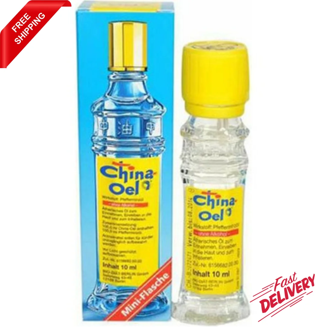 China Oil, Natural Peppermint Oil, Glass Bottle Menthae Piperiate Aetheroleum, Original Product,