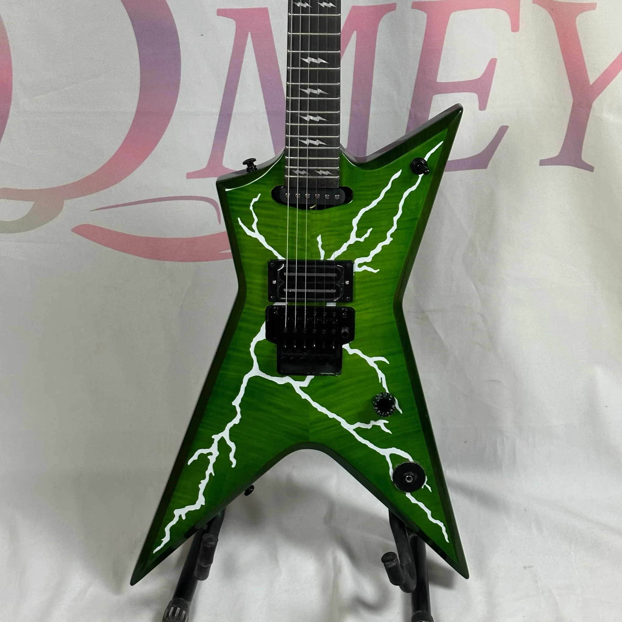 

Dean Dimebag "Dime Slime" ML Electric Guitar Flame Maple Top Hot Sale