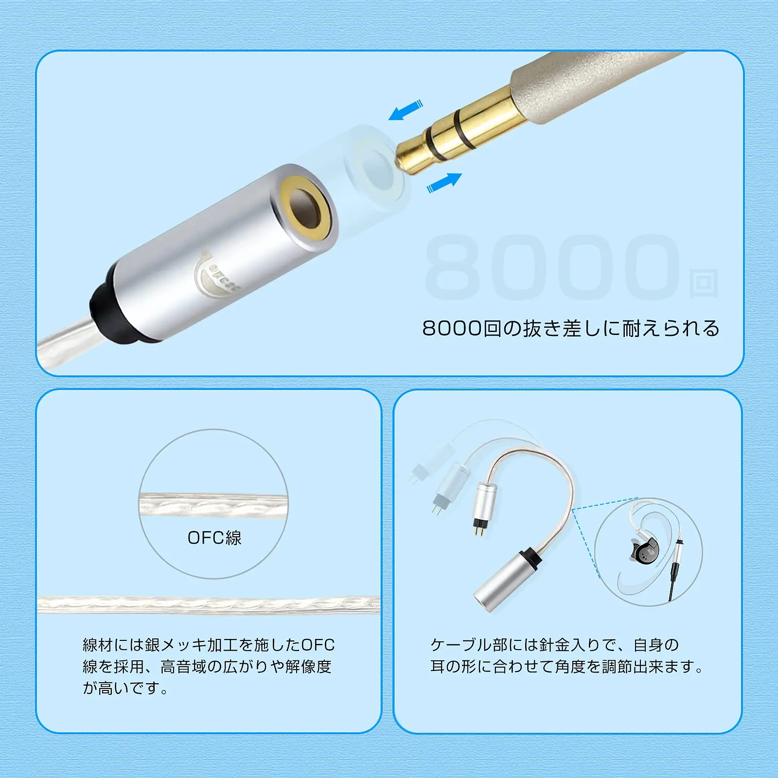 Конверсионный адаптер okscc A2DC 3 5 мм конверсионные детали коннектор (штекер)-3