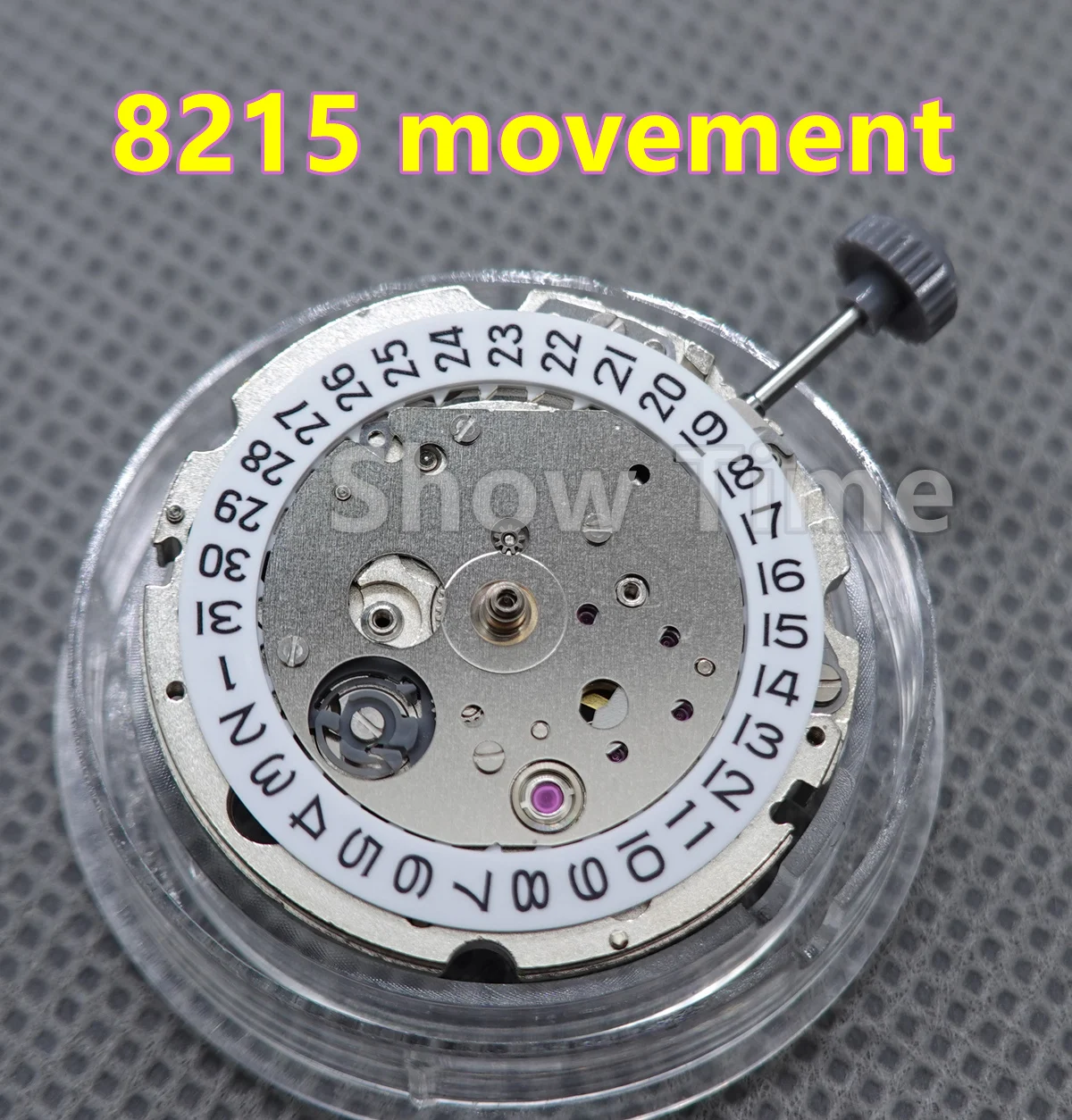 Japan Miyota 8215 movement 21 jewels automatic mechanical date movement mens watch movements
