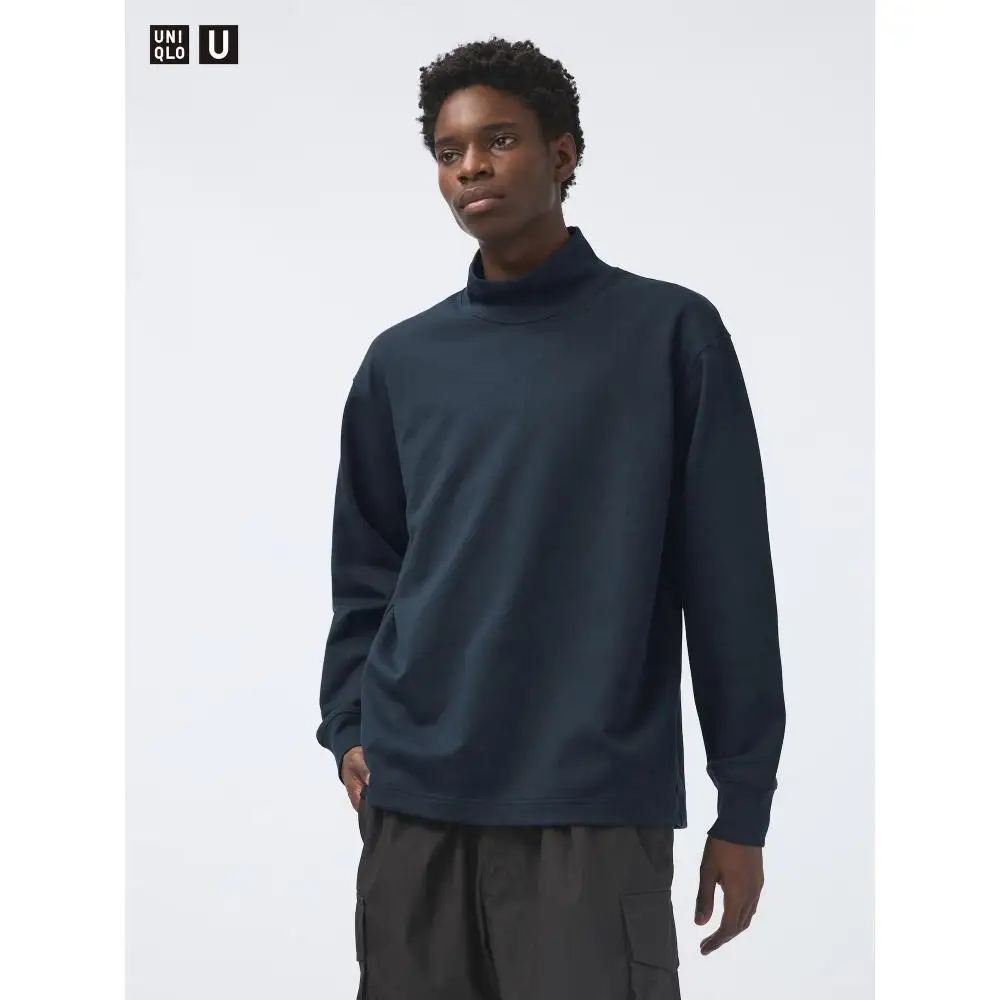 Свитер унисекс с имитацией шеи Uniqlo Japan