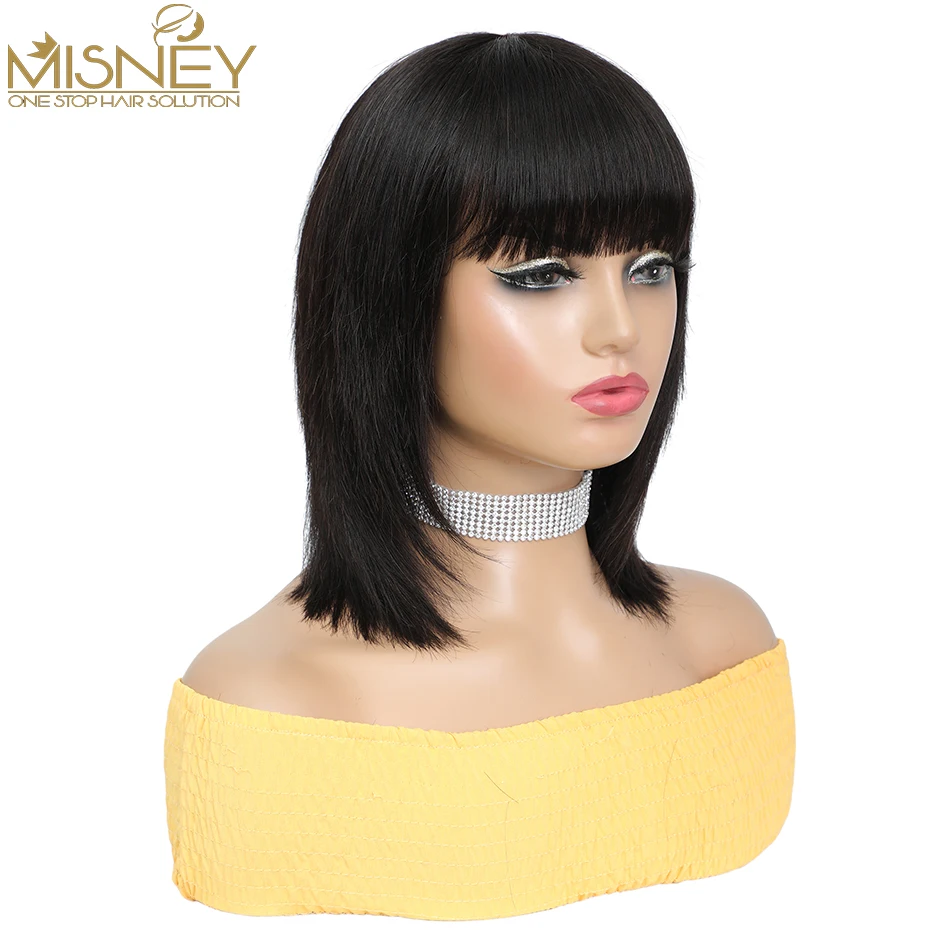 Бразильские прямые человеческие волосы двойного плетения парики из