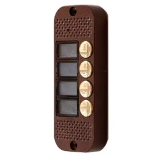 Видеопанель вызывная цветная JSB-Systems JSB-V084 PAL (медь) накладная