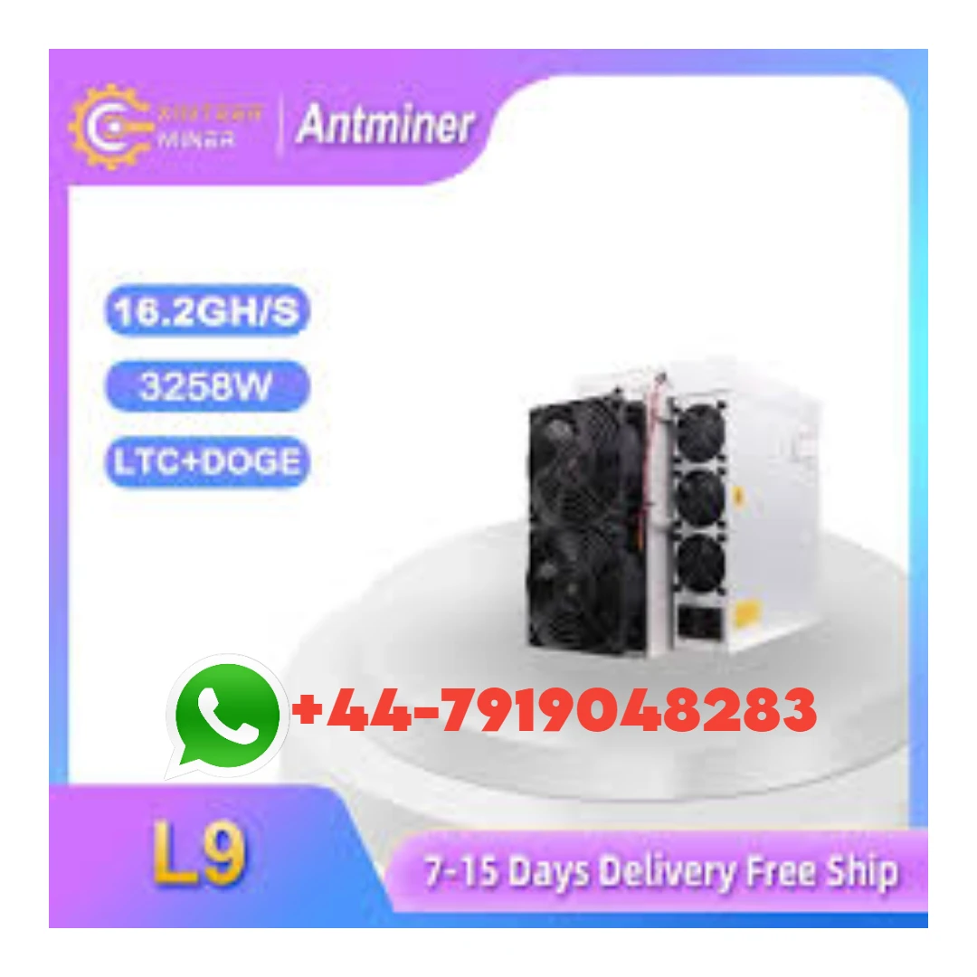 G2 PERFECT Bitmain Antminer L9 16Gh 17 6Gh 3260W LTC Miner Dogecoin Mining Machine Asic Crypto