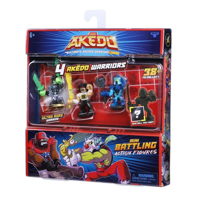 Фото Первый коллекционный игровой набор Акедо 4 фигурки, Akedo №3