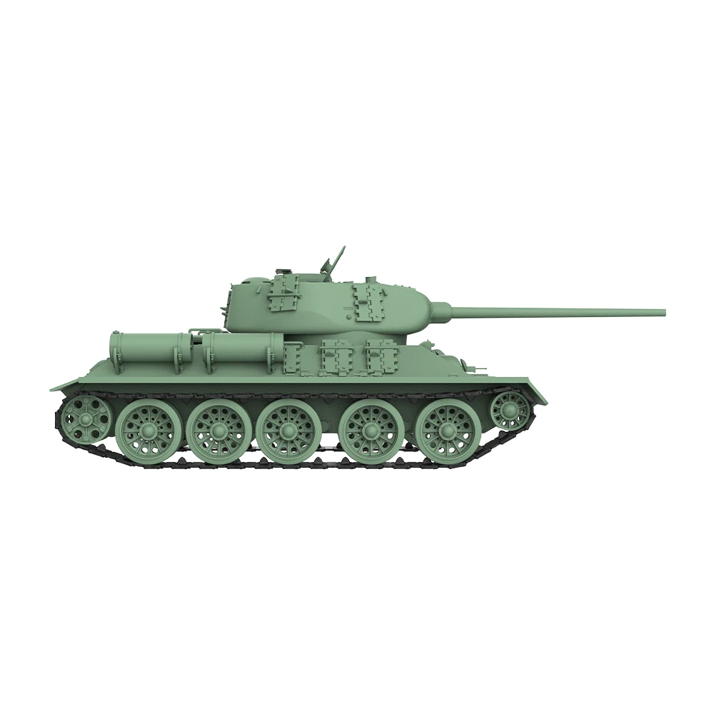 SSMODEL SS755 1/76 1/64 1/56 Советский T-34-85/ZiS-S-53 Средний танк 20 мм WarGaming Военная модель S
