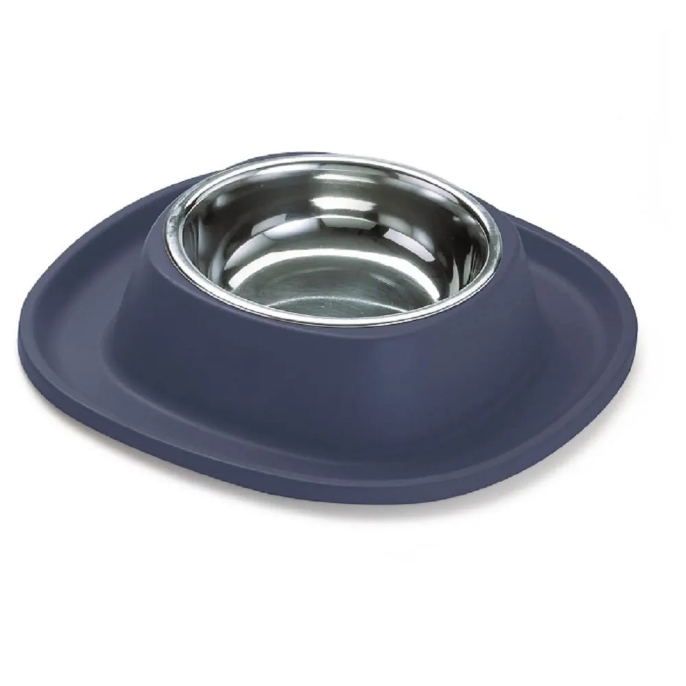 Миска для животных на подставке, Lilli Pet, 230 мл, 20-5764/черничный