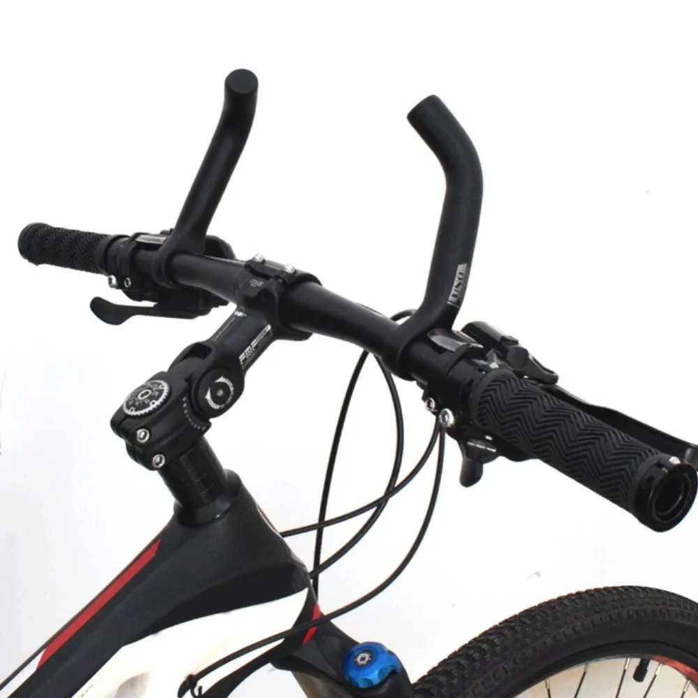 

A Pair of Aluminum Alloy Bicycle Lever End Handle To Assist Riding Horn Rest Handlebar Bicycle Handlebar Equipment Accessories