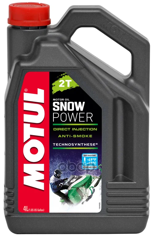 Масло Моторное Motul Snowpower 2T Полусинтетическое Tc 4Л. MOTUL арт. 105888