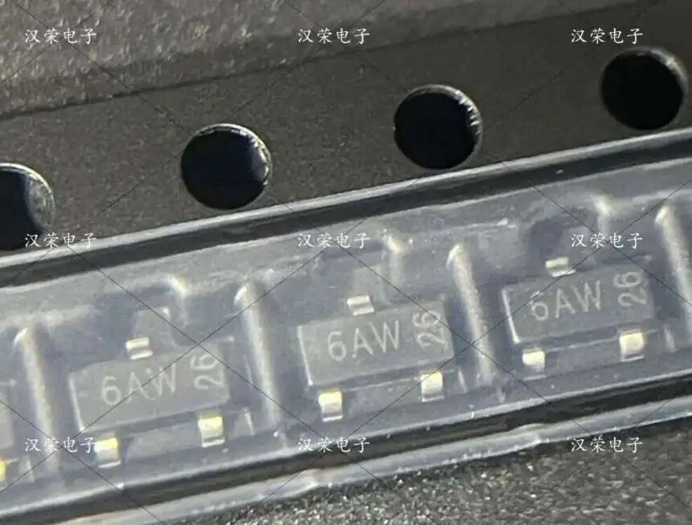 100PCS BC817-16 6AW BC817-25 6BW BC817-40 6CW BC807-16 5AW BC807-25 5BW ...