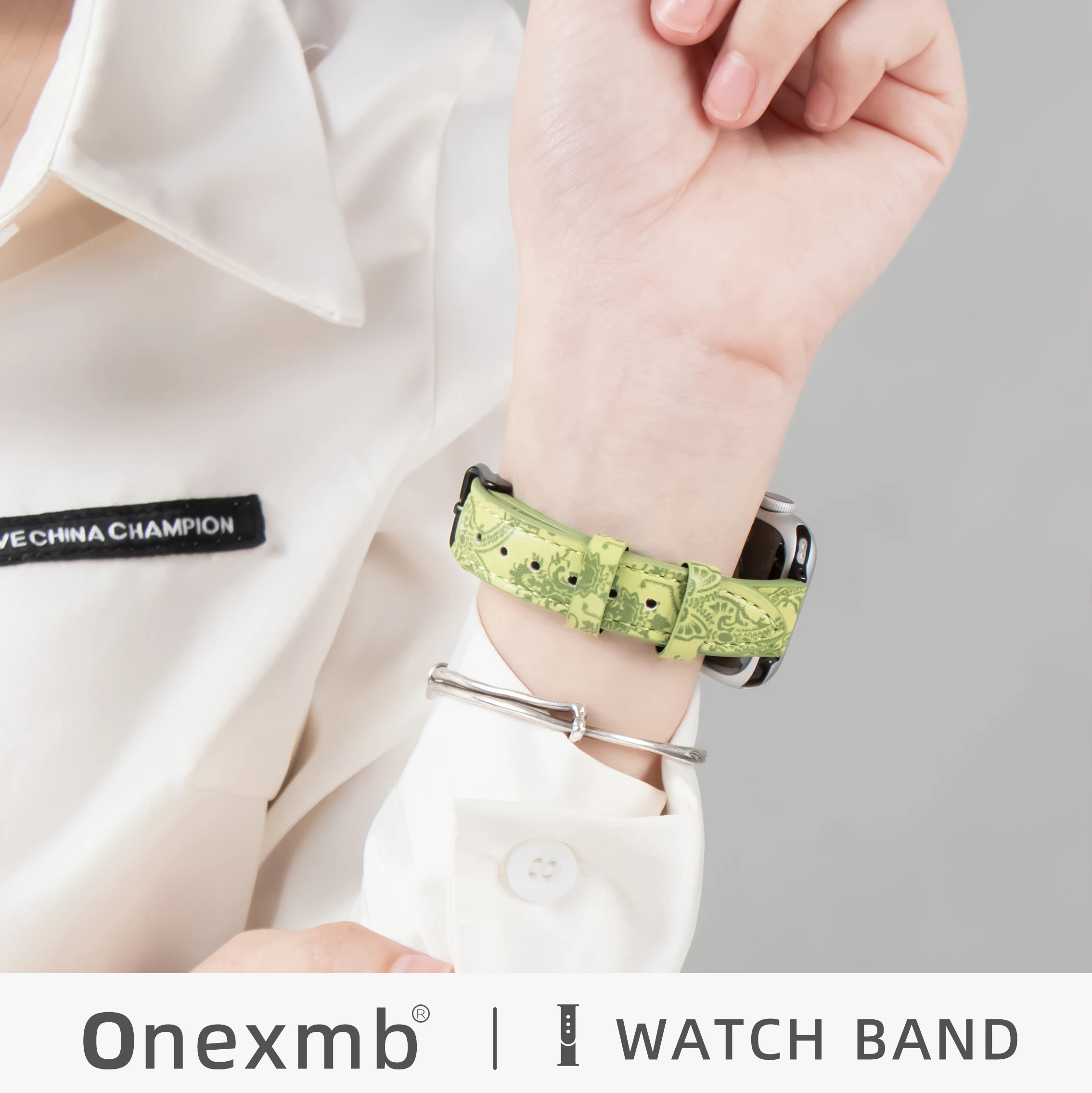 

Ремешок из натуральной кожи для Apple Watch Series SE 7 6 5 4 3, тонкий роскошный браслет от известного бренда для iWatch 45/44/40 мм