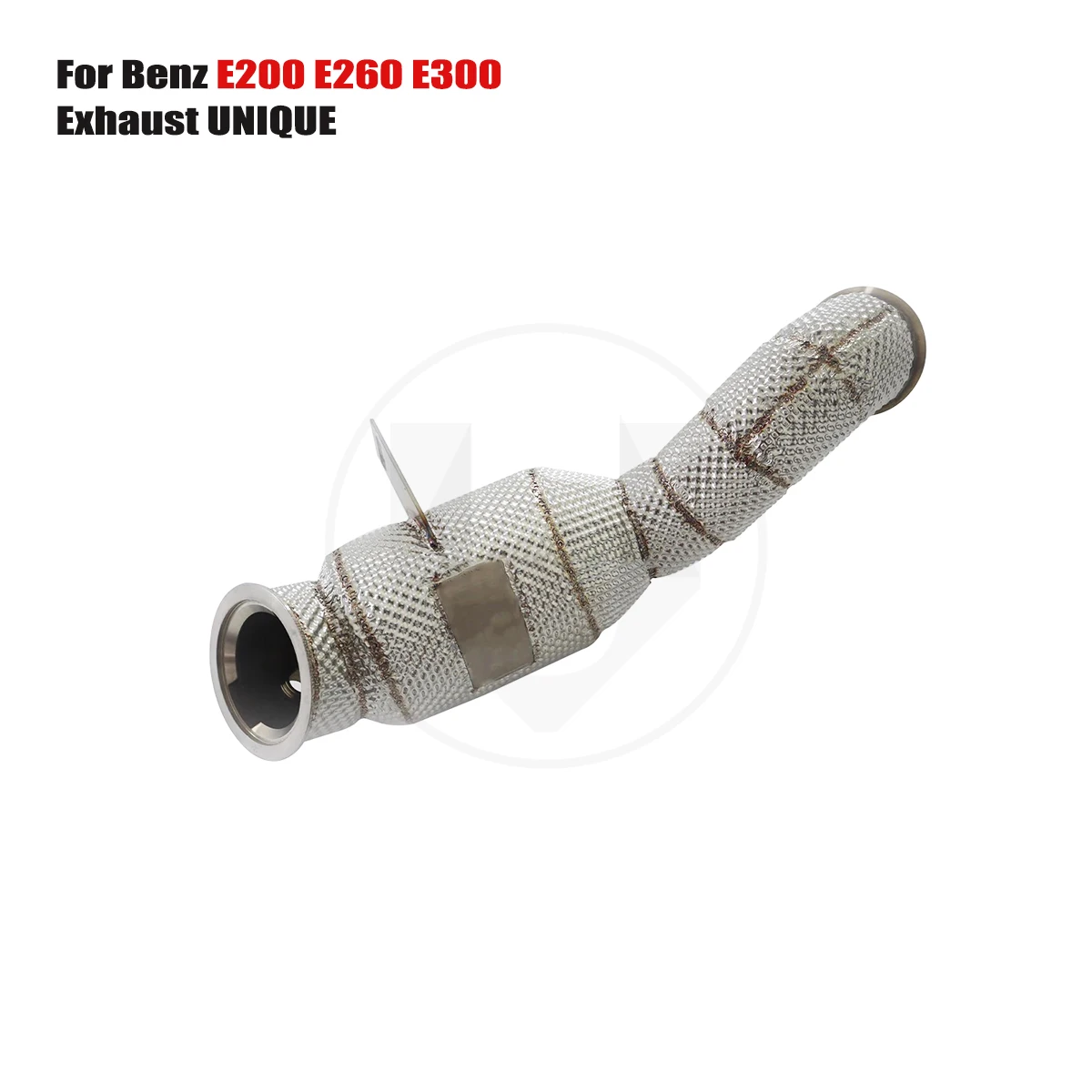 Уникальная выхлопная труба 2017-2021 Benz W213 E200 E260 E300 2 0 T с изолятором cat/без cat