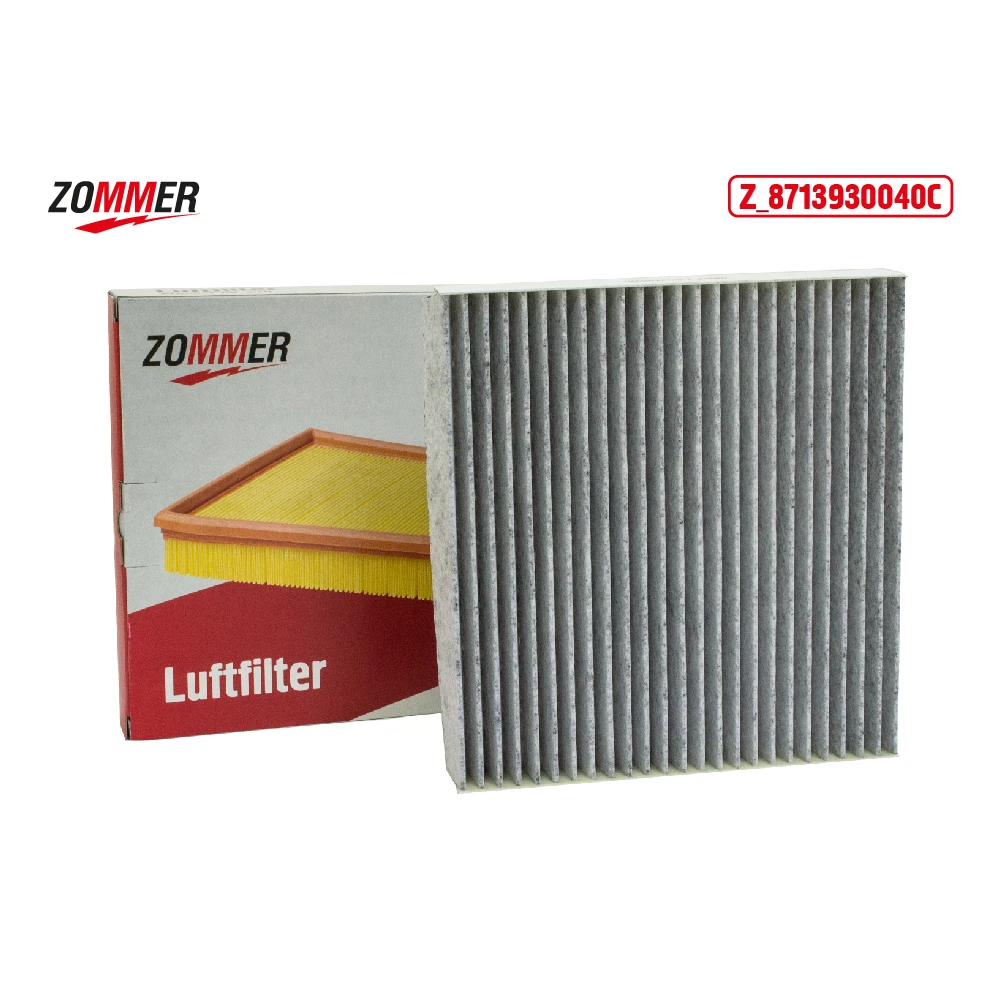 Фильтр салонный TOYOTA Avensis Camri Corolla Rav 4 (Z8713930040) EC-824 ZOMMER Z8713930040 Салонные фильтры