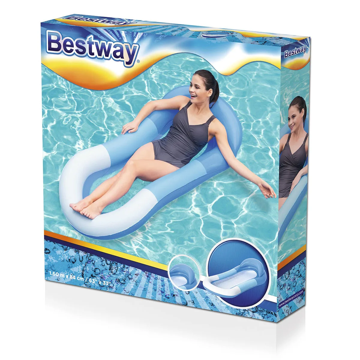 Надувной матрас (аквагамак) 160 см*84 см Bestway 43300 |