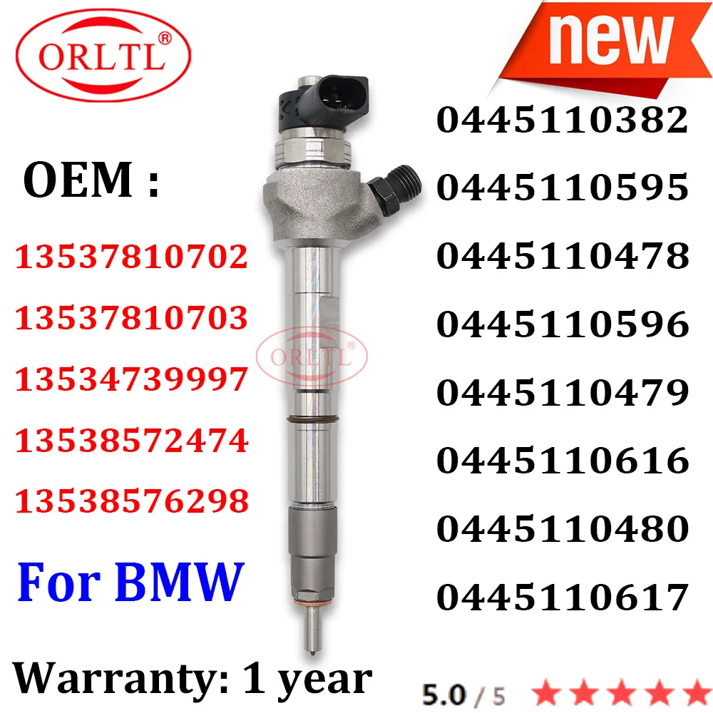 

Новый Дизельный инжектор для BOSCH BMW 0445110479 0445110616 0445110480 0445110382 0445110595 0445110478 0445110596 0445110617