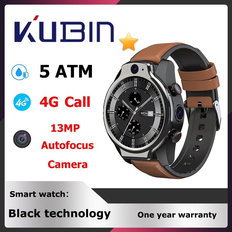 

Умные часы 2022 дюйма, 4G, Автономная связь, SIM 4 + 128, мужские спортивные водонепроницаемые Роскошные товары для фитнеса, Android, IOS, все совместимы