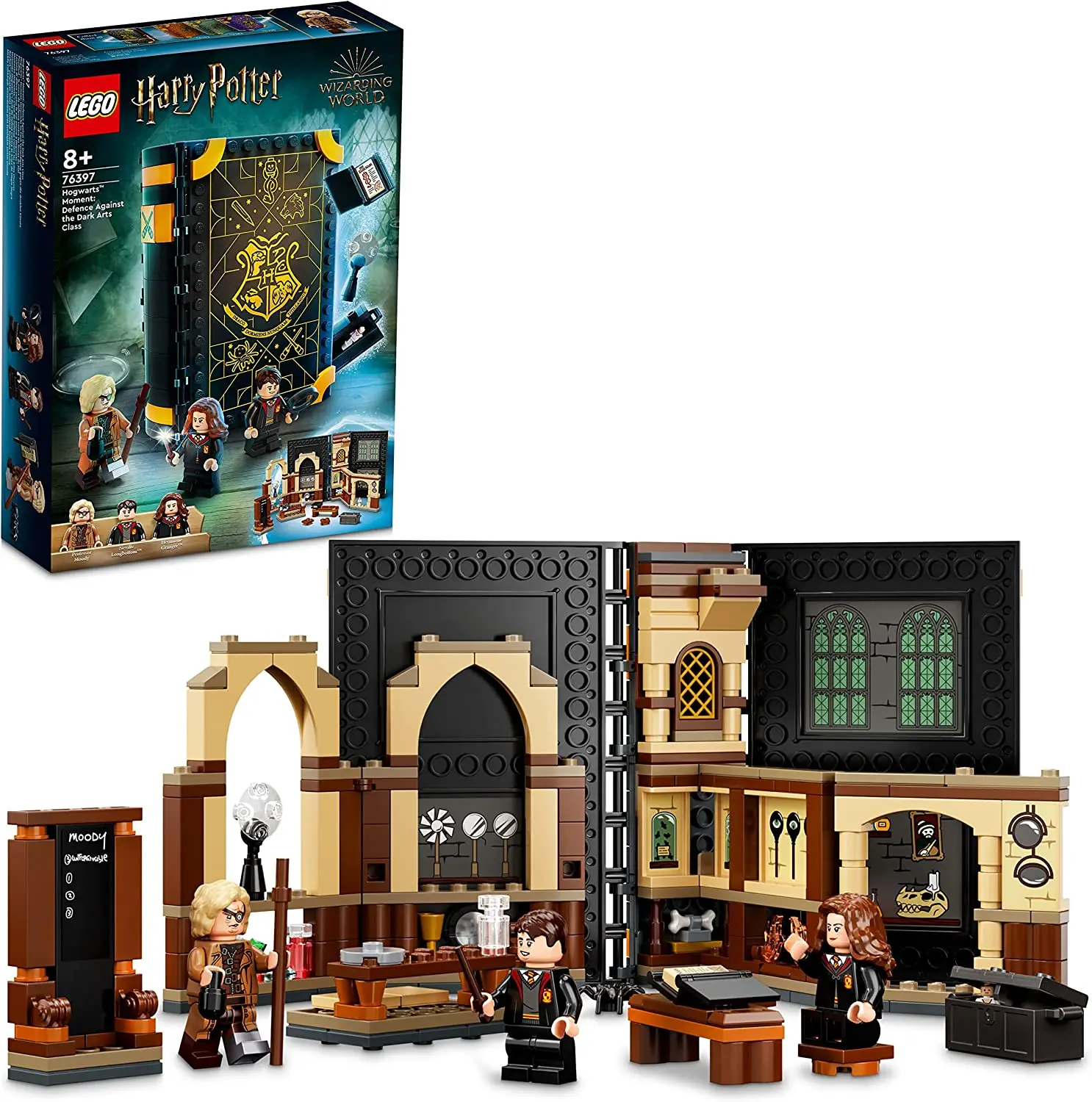 

LEGO 76397 Harry Potter Hogwarts Moment: Defense Class Building Kit; collectible Classroom Playset for Ages 8 + (257 Pieces)