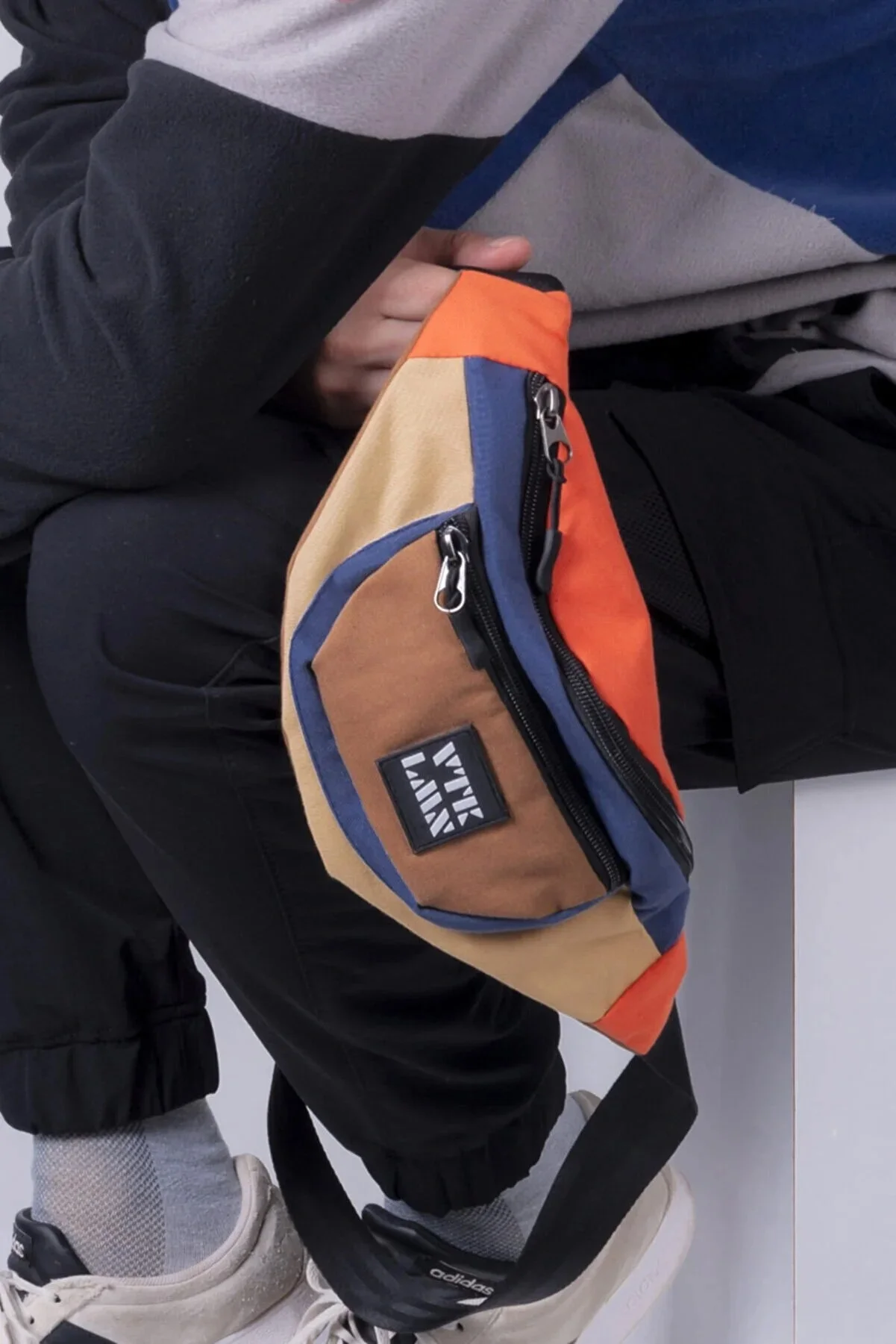 New Production New Trend Waterproof Black or Colorful Unisex Men's Strap Belt Waist Shoulder Bag 35x15 Cm Men's Bag Trend Summer