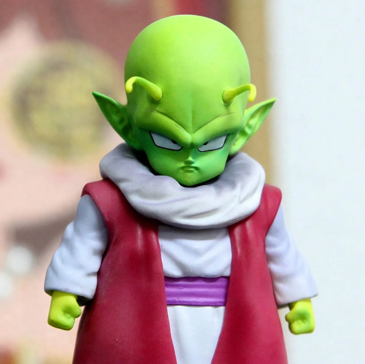 Фото Фигурка Денде из Dragon Ball Z - статуэтка наёмного воина с планеты Намек с каменной подставкой, 13 см, подвижная, коллекционная модель аниме-персонажа для рабочего стола №3