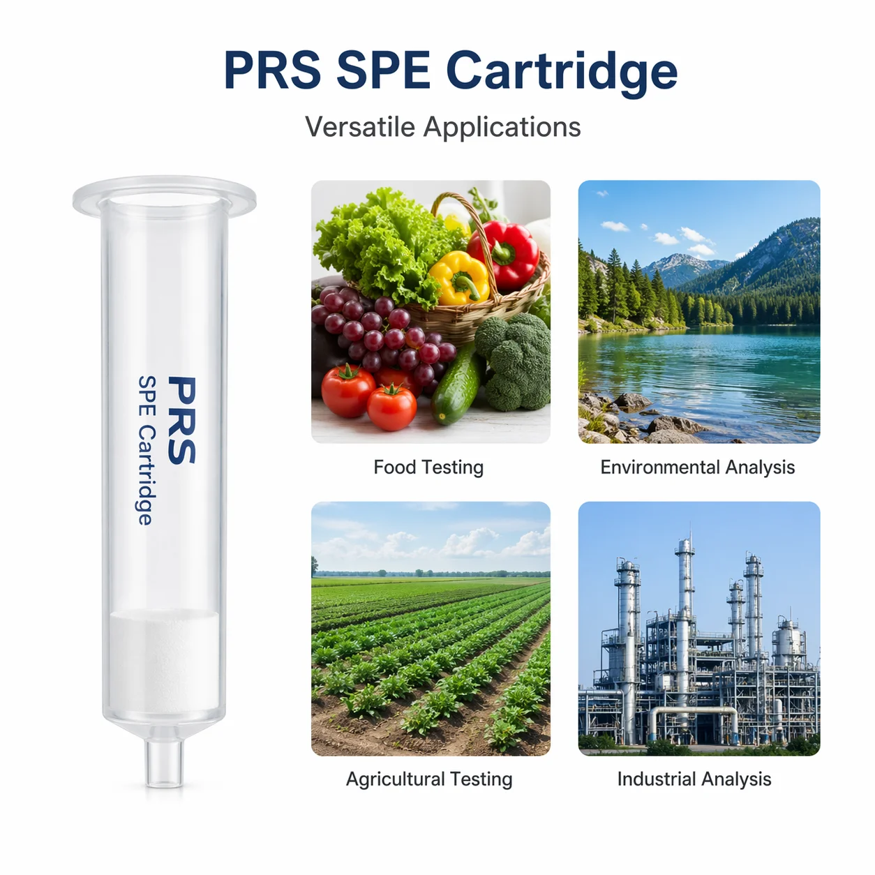 Фото Картридж PRS SPE (пропилсульфоновая кислота) для твердофазной экстракции, 1 мл, 3 мл, 6 мл, 12 мл, для подготовки образцов №5