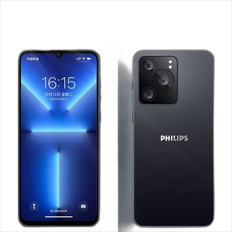 Ультратонкий беспроводной смартфон Philips (Филипс) S6201 с большим ...