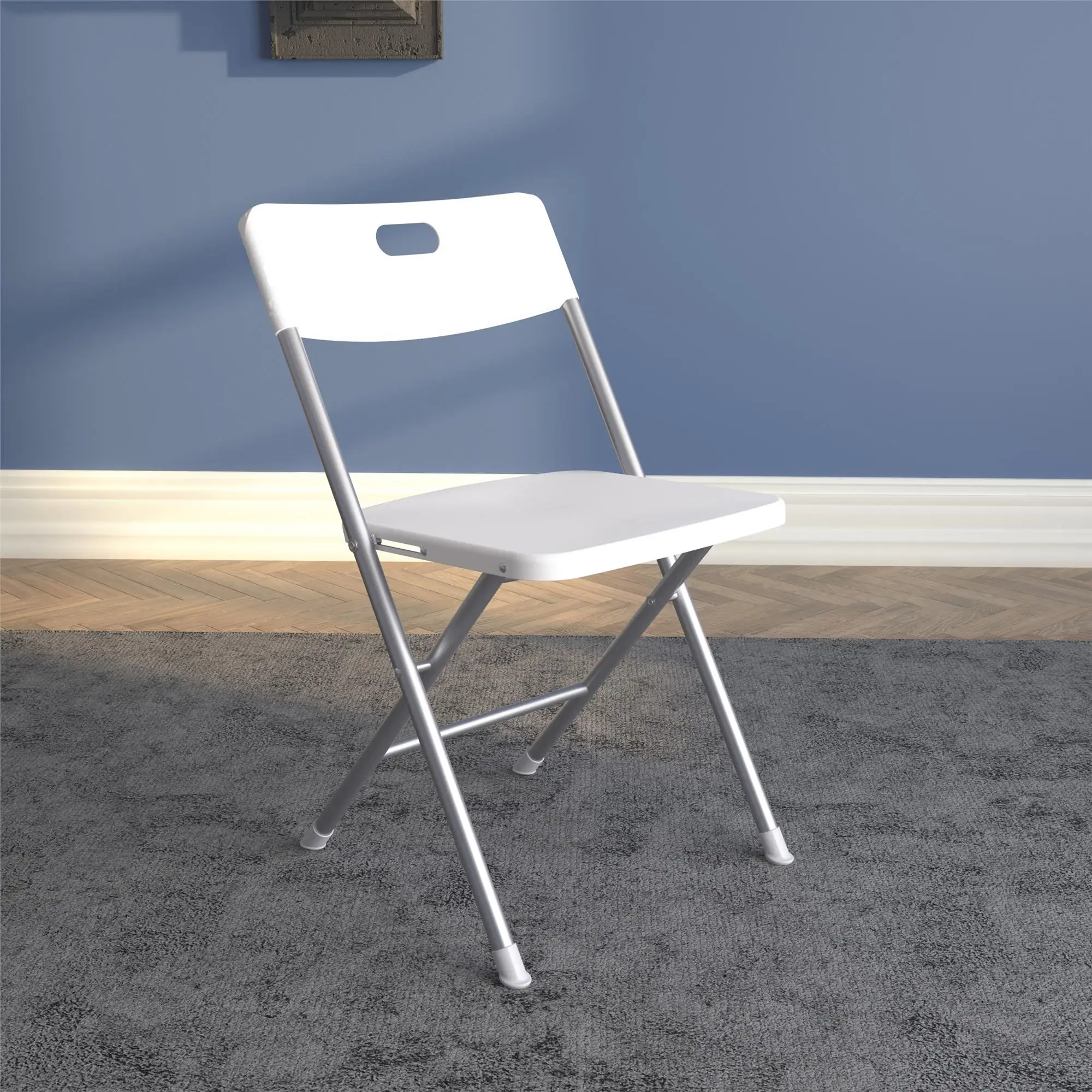 

Складное кресло сиденье и спинка, белое, 4 шт. в упаковке
