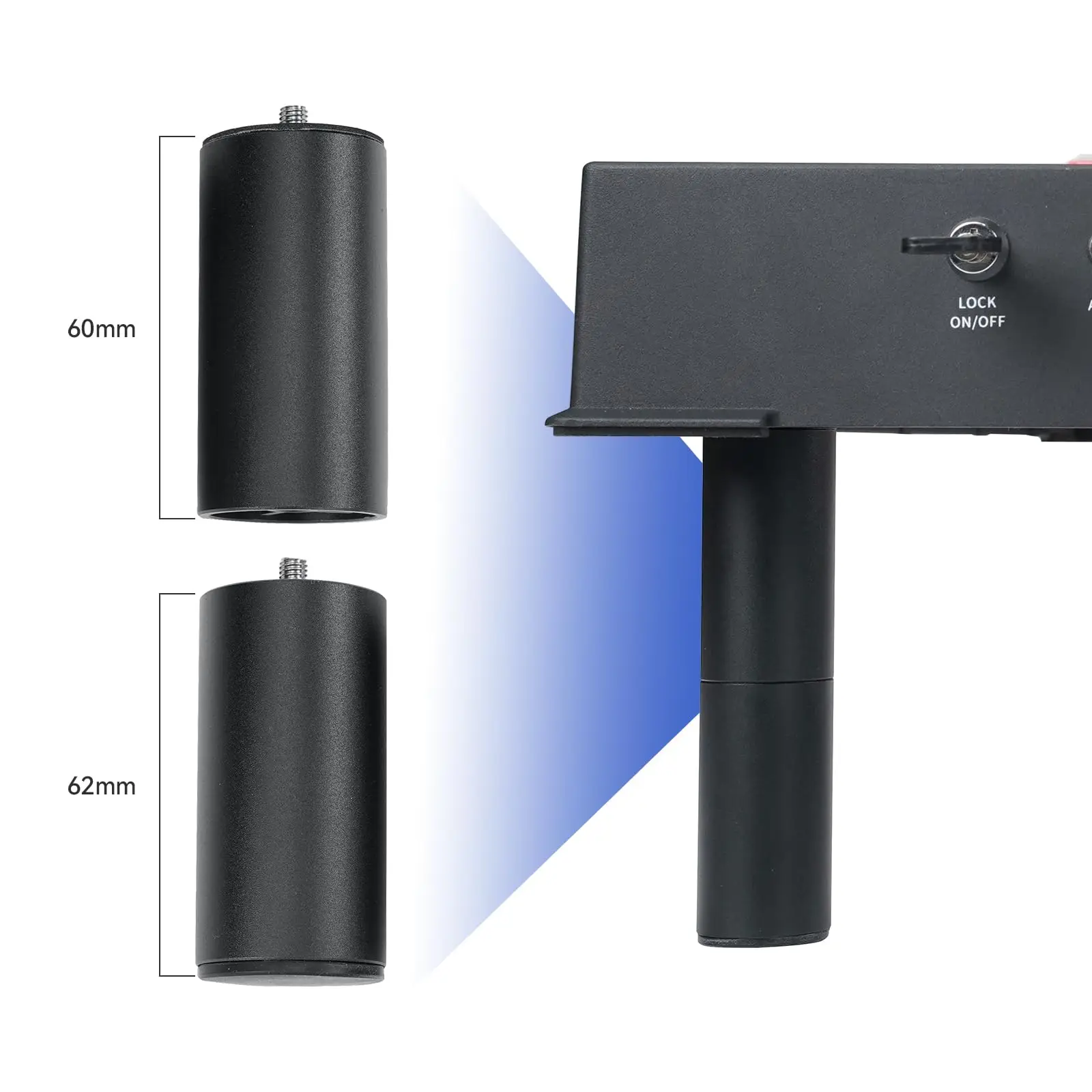 Набор из 8 поднятых ножек Atomstack для A6 X6 A12 X12 A24 X24 PRO машина лазерной гравировки