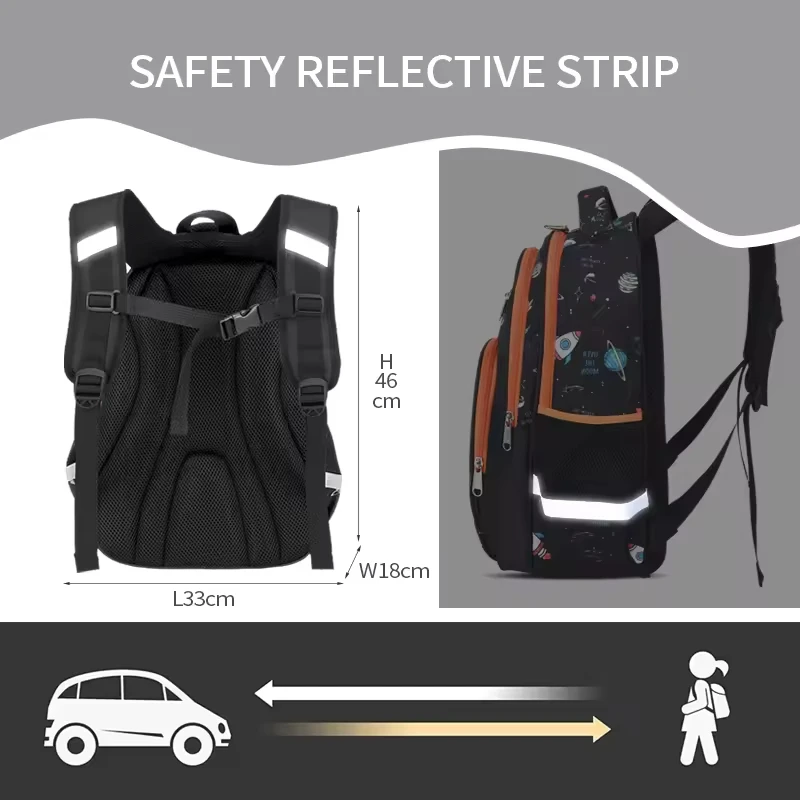 Водонепроницаемый рюкзак AOK для детей 16 дюймов