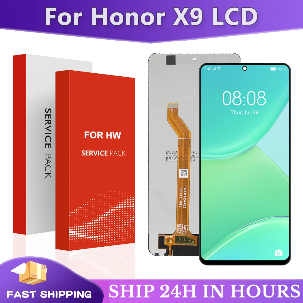 6 81 ''ЖК-дисплей для Honor X9 5G ЖК-дисплей преобразователь сенсорного экрана в
