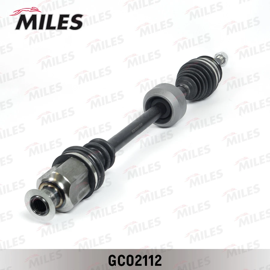 Привод в сборе правый без ABS RENAULT LOGAN (GKN 304510) GC02112 MILES Автомобильные запчасти