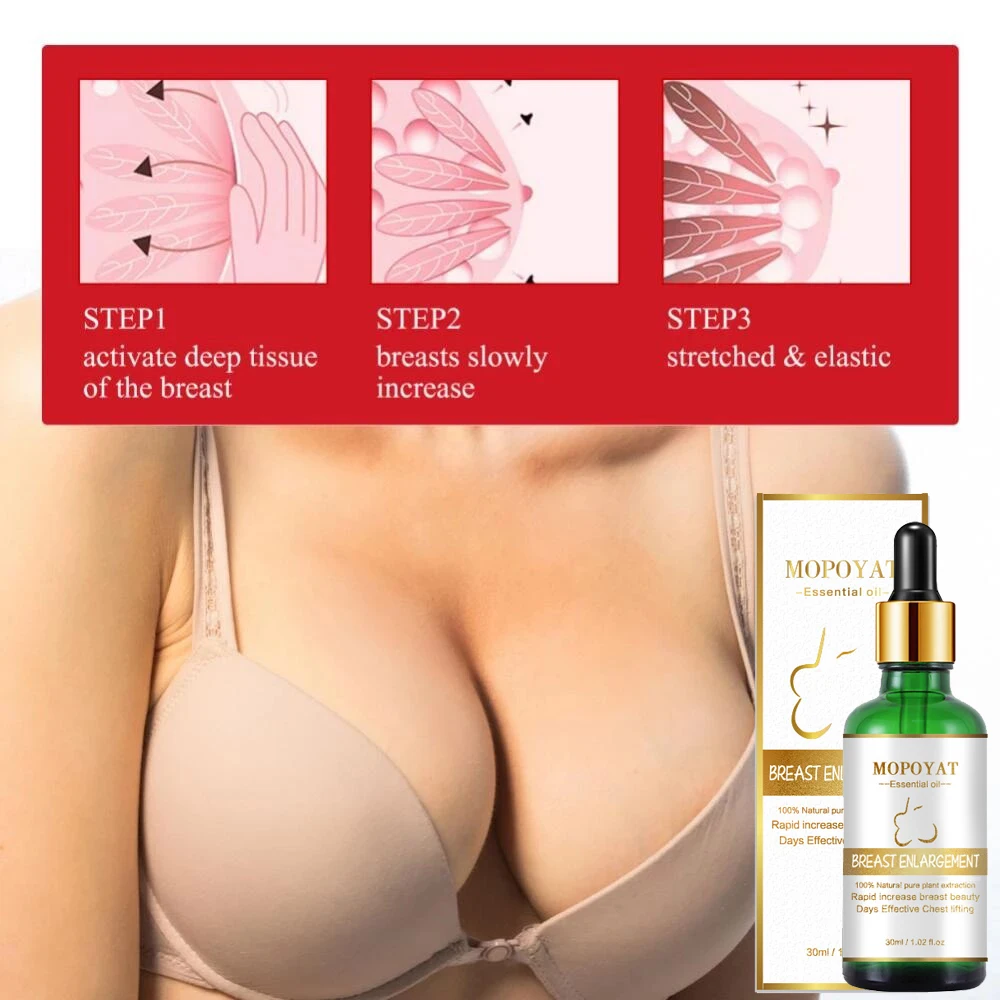 Breast Enlargement Oil Sexy Massager Body Care Essential Oils Increase Elasticity Breast Cream For Women 30ml