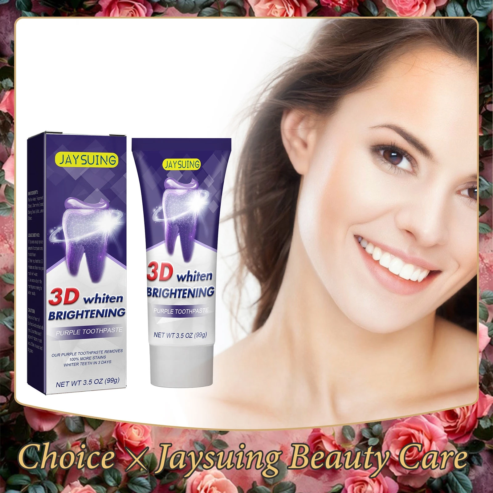 Отбеливающая зубная паста корректор цвета зубов удаление пятен свежести полости