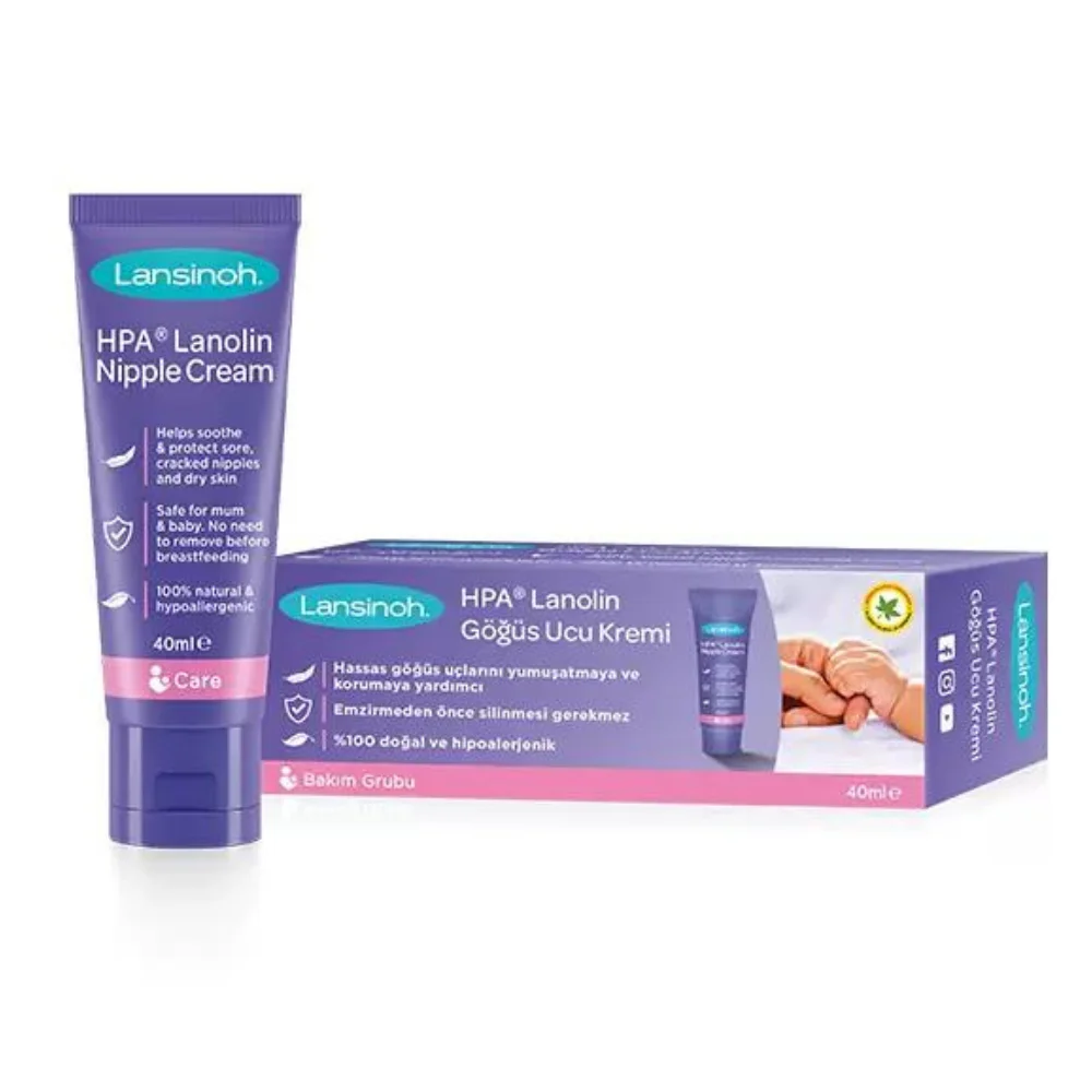 

Lansinoh Lanolin Nipple Cream for Breastfeeding 1.41 Ounces 40 ml