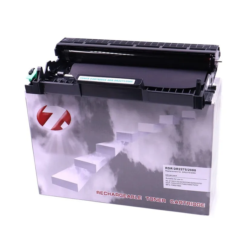 Драм-картридж 7Q DR-2275 DR-2080 для Brother HL-2130 HL-2132 HL-2240 (Чёрный 12000 стр.) универсальный -