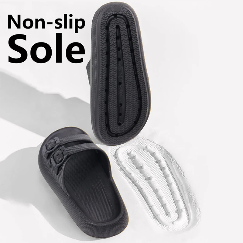 ZHR Cloud Slides Pillow Slippers for Women Comfy Lightweight Non Slip Shoes for Women Indoor Outdoor Shower Bathroom Cloud Slide