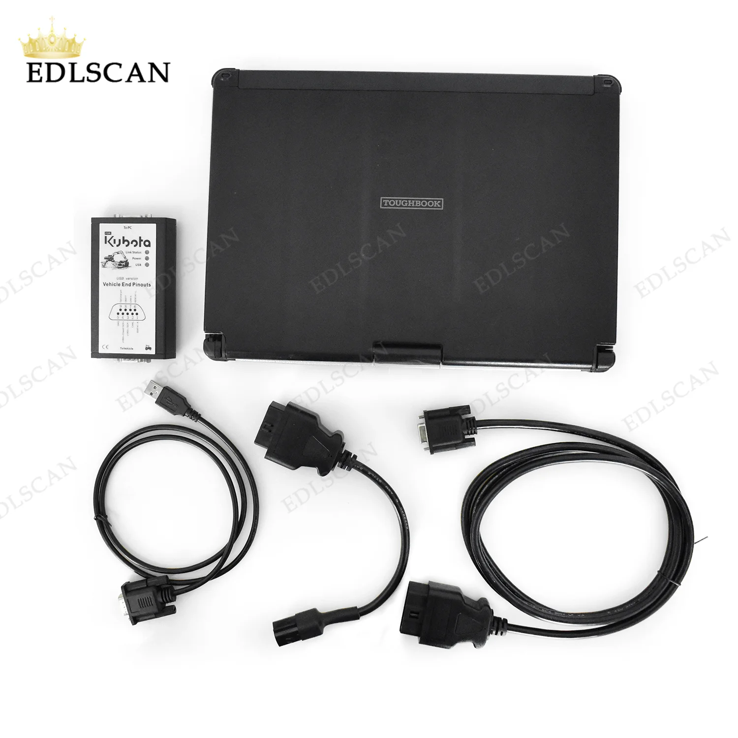 Ноутбук CF C2 CFC2 для KUBOTA (DST-i) сельскохозяйственная техника PYTHON интерфейс Python Diagmaster