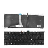 new us layout keyboard for acer swift7 sf714 52t backlit without frame black us