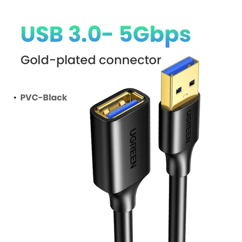 Ugreen USB 3,0 кабель USB удлинитель - изображение