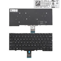 new us layout keyboard for dell latitud e5200 3300 5300 7200 7300 3301 7290 5310 black