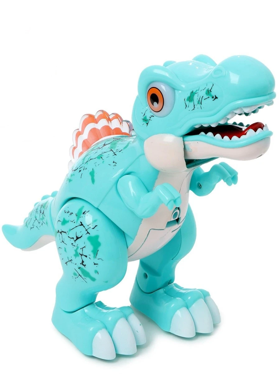 динозавр со звуком и светом