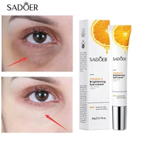vitamin c eye cream dark circles eye bags wrinkles removal serum anti puffiness aging whitening brighten moisturizing eye care
