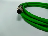 asenbo m12 male to m12 male profinet cable 5 million towline times 4 pin wire d code 4 22awg cat5e for industrial equipment