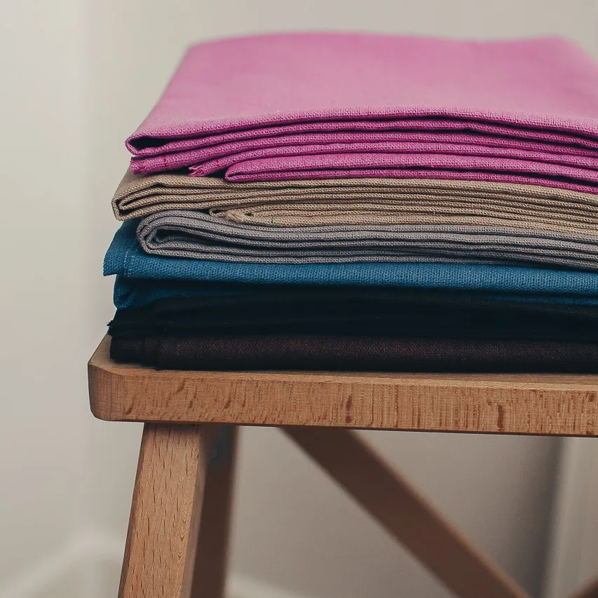 Ткань льняная для шитья одежды рукоделия лен полулен 50см длина/140см ширина | Дом и