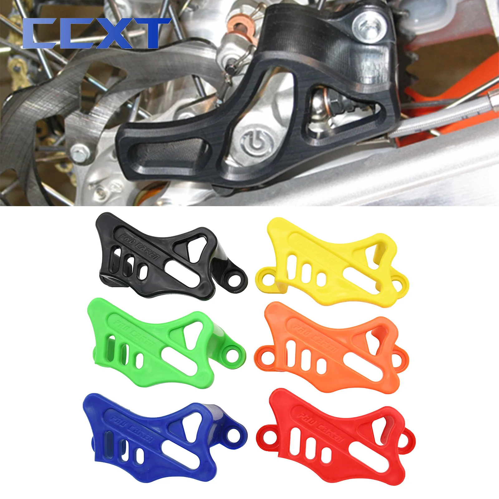 

Plastic Motorcycle Rear Brake Caliper Guard For Honda CR125R CR250R CRF250X CRF450X CRF250RX CRF450RX CRF250R CRF450R CRF450L