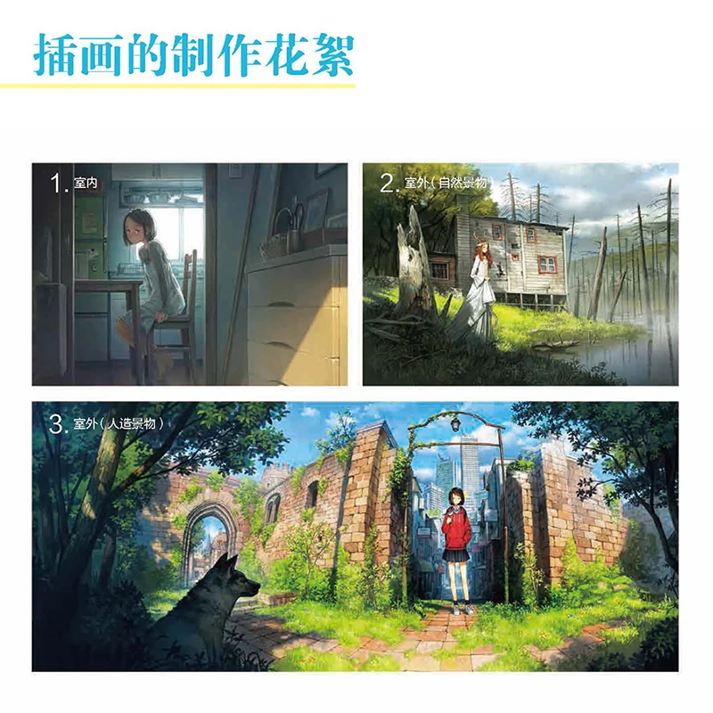 Yoshida Seiji Collection Perspective Techniques Xia Mu Friends Account Animation Game Environment Design Tutorial enlarge